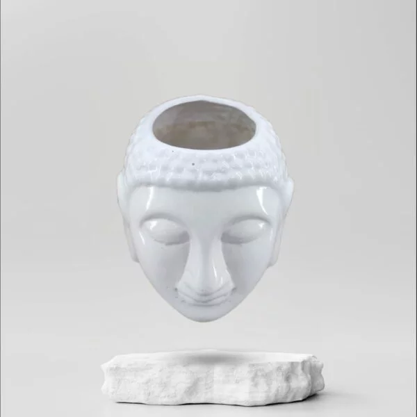 5" White Buddha Ceramic Pot | IMG 20230805 WA0029
