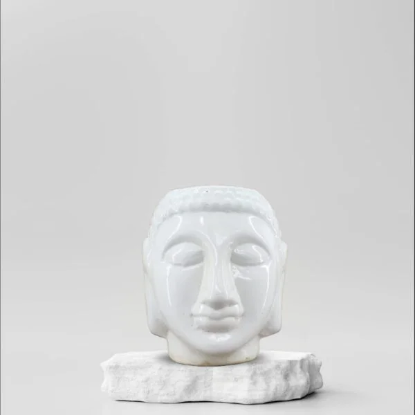5" White Buddha Ceramic Pot | IMG 20230805 WA0101