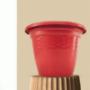 15" Designed Round Plastic Pot